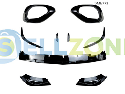 Τuning Splitter και Spoiler για Πρόσθιο Προφυλακτήρα Mercedes C W206 AMG (2022 και μετά) - DMb772